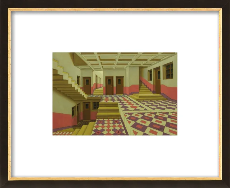 Interior 4 by Yacov Gabay for Artfully Walls