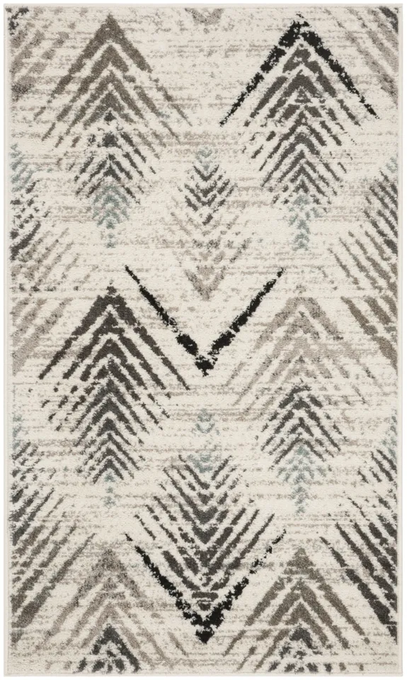 Arlo Home Woven Area Rug, AMS110A, Cream/Beige,  4' X 6'
