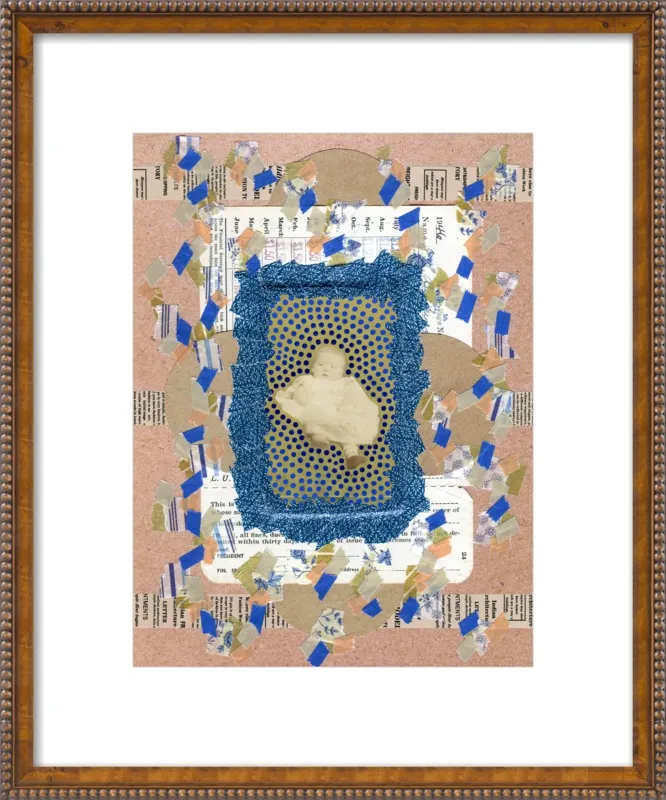 Blue awakening by Naomi Vona for Artfully Walls