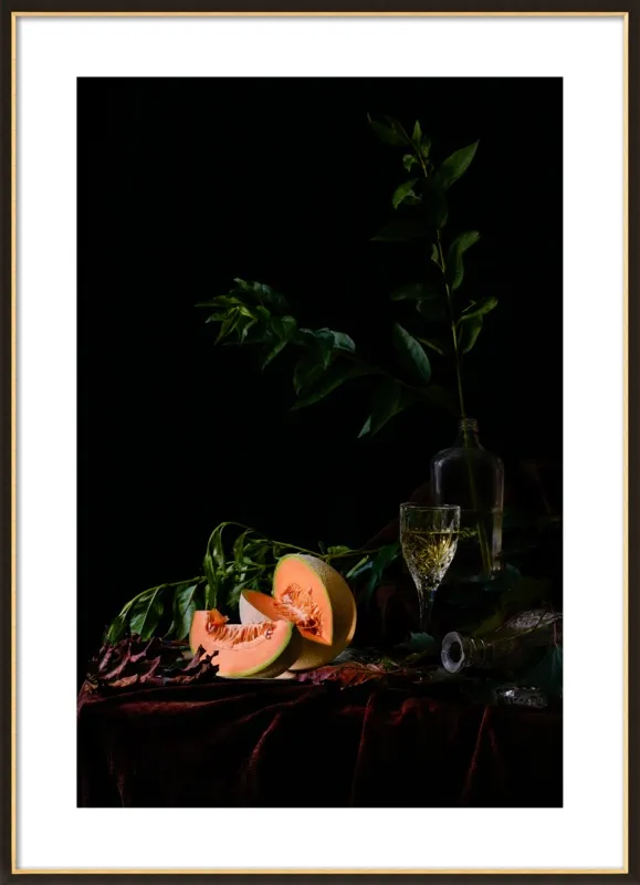 Cantaloupe by Dustin Halleck for Artfully Walls
