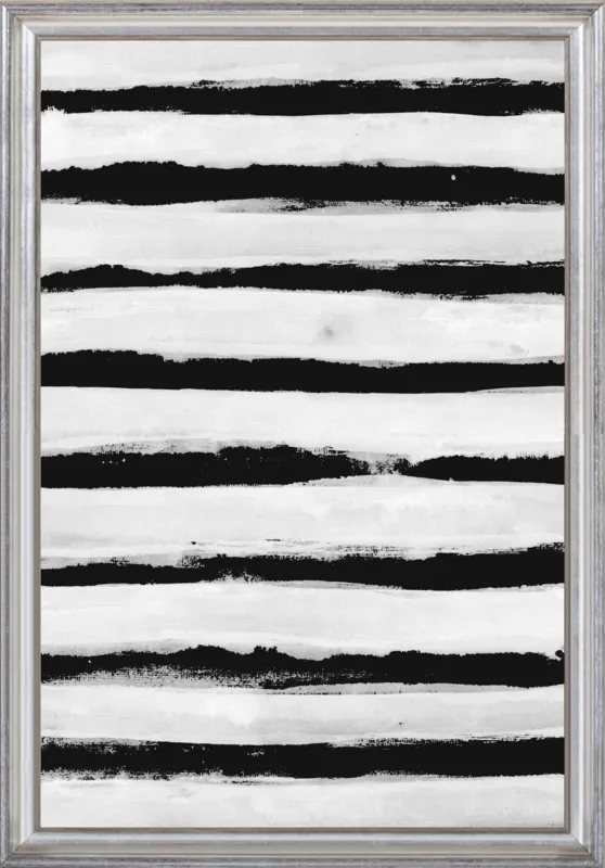 Black and White Stripes by Georgiana Paraschiv for Artfully Walls