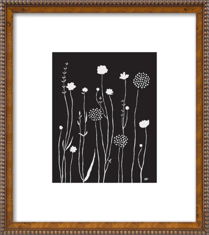 Flowers for Everly by Rob Blackard for Artfully Walls