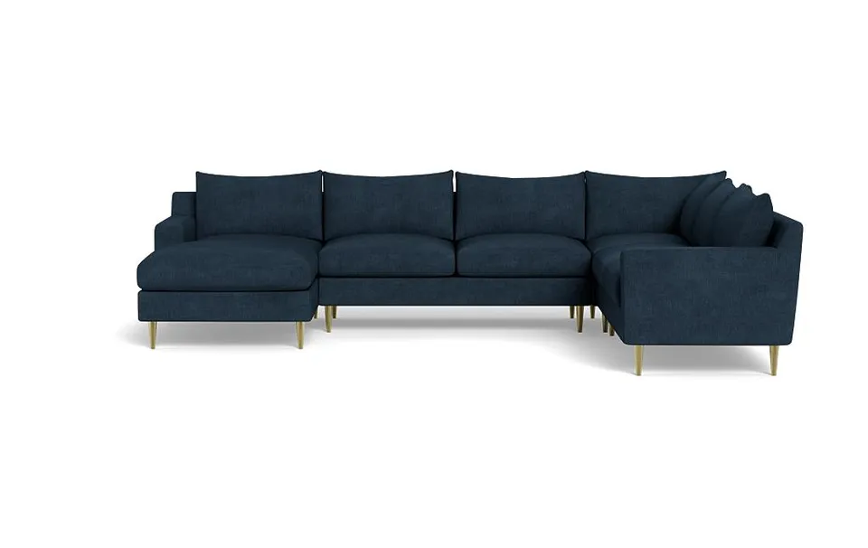 Sloan 4-Piece Corner Sectional Sofa with Left Chaise