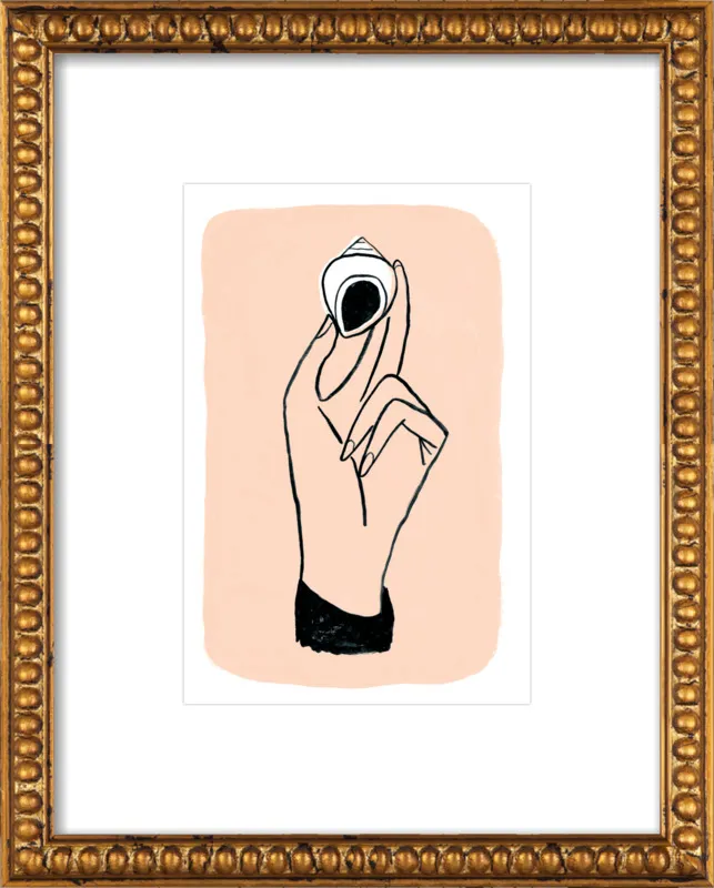 My Hand is My Face by Michael Doyle - Apartment On Belmont for Artfully Walls