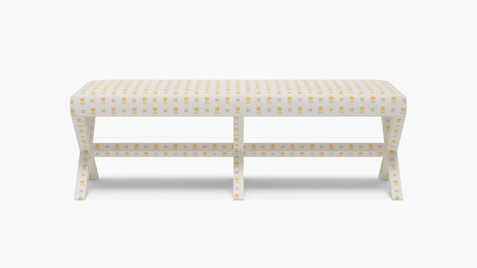 Double X Bench, Buttercup Mod Fleur