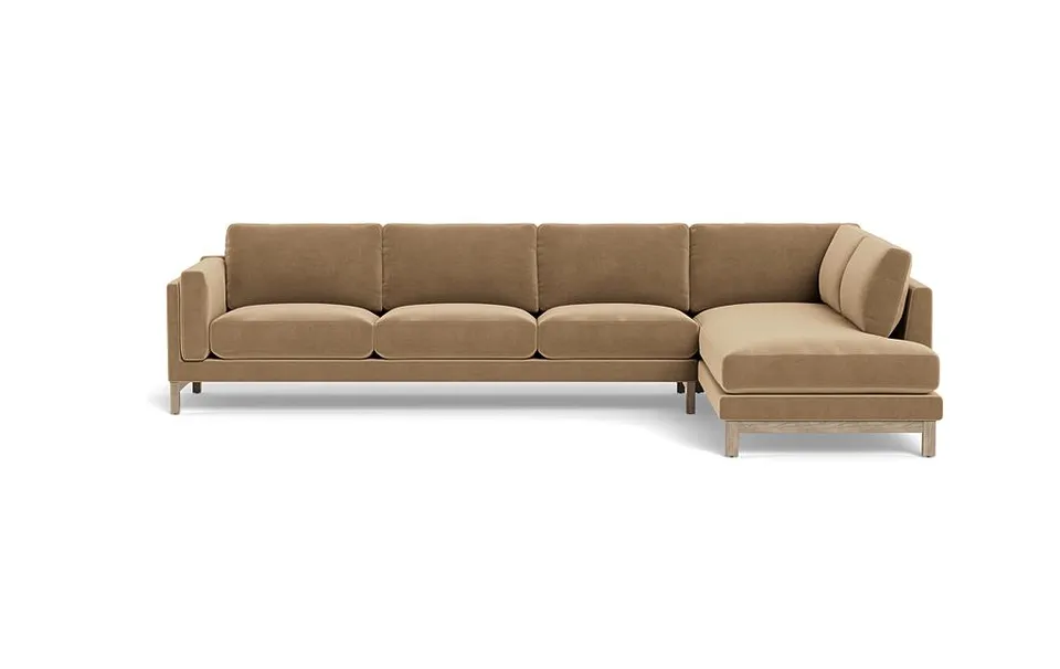 Gaby 4-Seat Sectional with Right Bumper