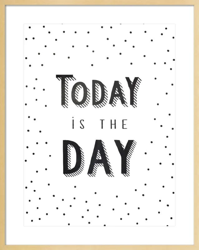 Today is the day by Lonneke de Roos - Kind of Style for Artfully Walls