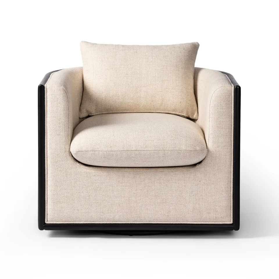 June Swivel Chair - Thames Cream