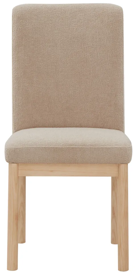 Halcy Boucle Dining Chair - Oatmeal/Natural