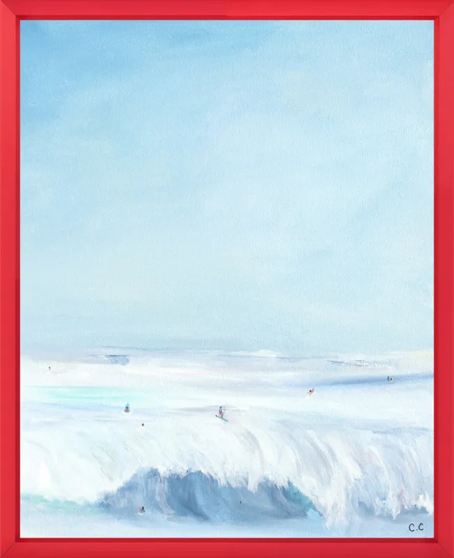 Wave Riders  by Caroline Chriss  for Artfully Walls