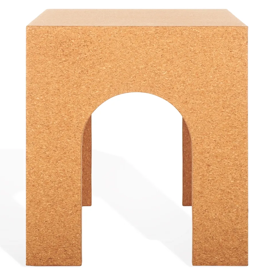 Hansel Coek Accent Table - Cork - Safavieh