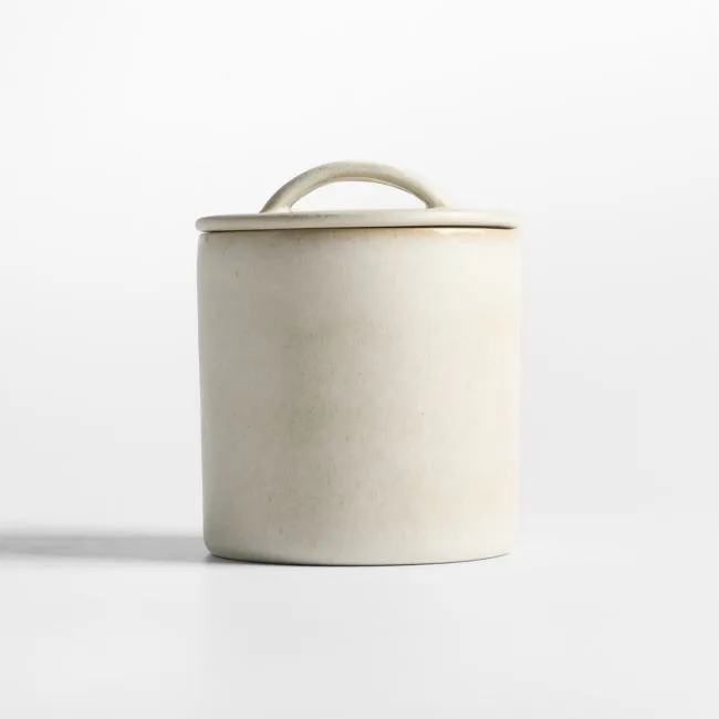 Juno Small Recycled Stoneware Canister