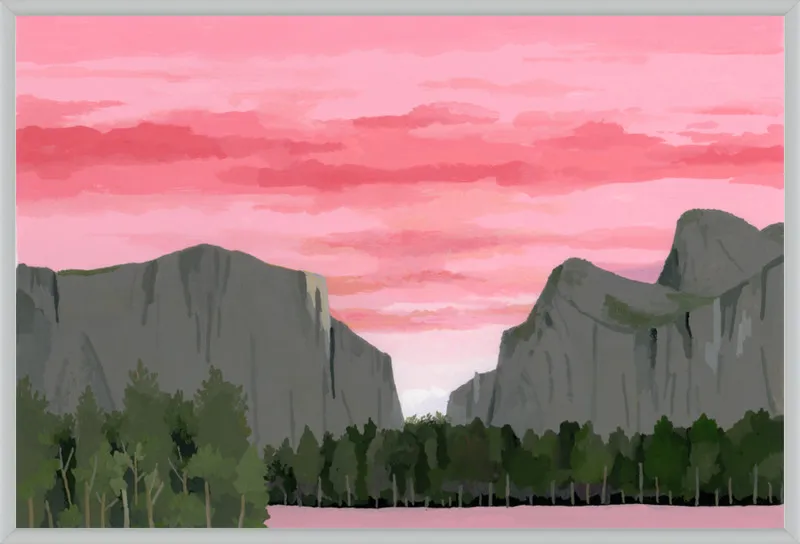 Dawn of Yosemite Park by Hiroyuki Izutsu for Artfully Walls