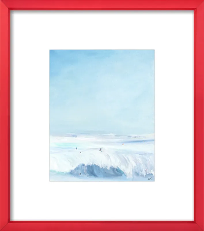 Wave Riders  by Caroline Chriss  for Artfully Walls