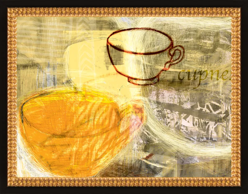 Still Life with Cups by Carmel Kushnir for Artfully Walls