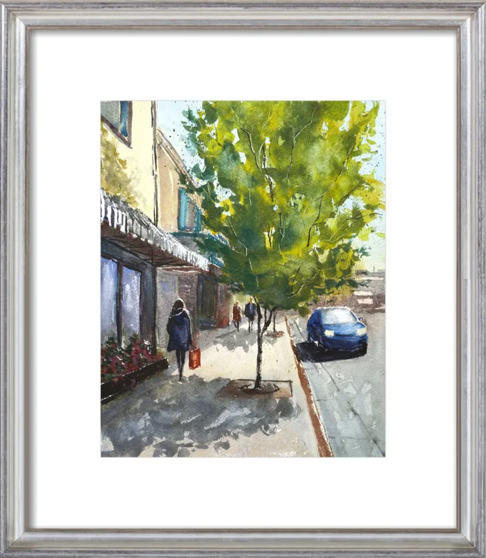 Shops in Laguna by Lauren Dusing for Artfully Walls
