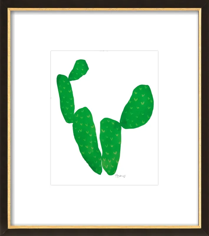 Green Cacti by Kate Roebuck for Artfully Walls