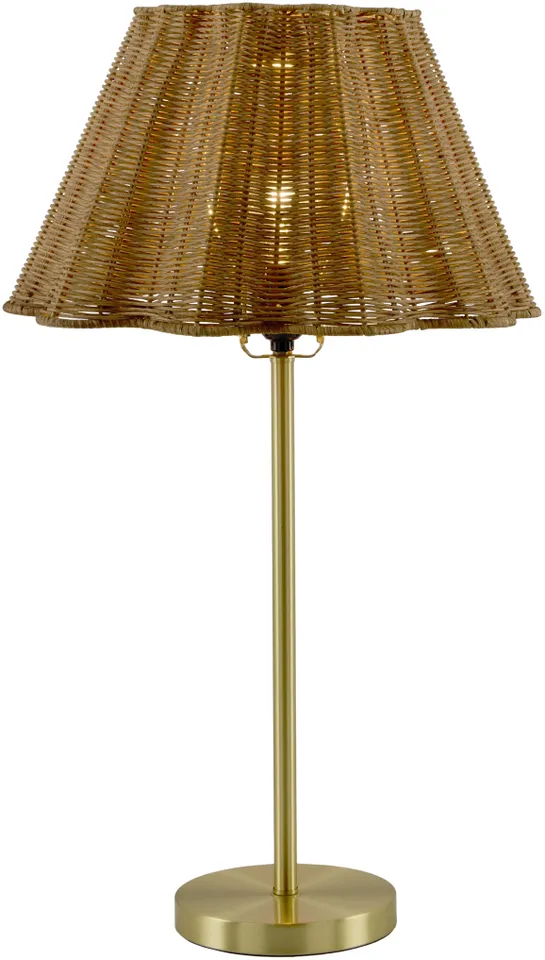 Foix  Electroplated 28"H x 17"W x 17"D Accent Table Lamp