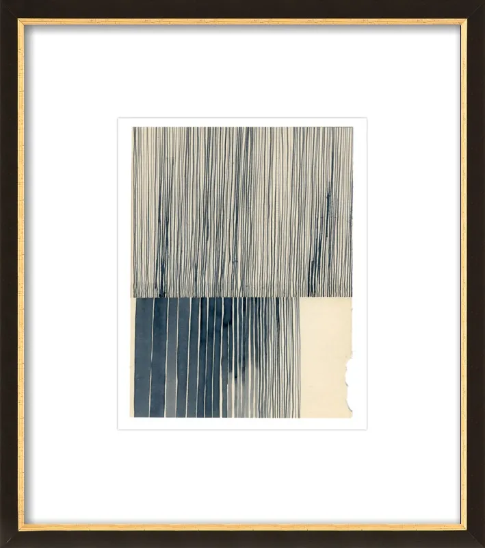 Not a Circle (Payne's Grey 1) by Kate Castelli for Artfully Walls