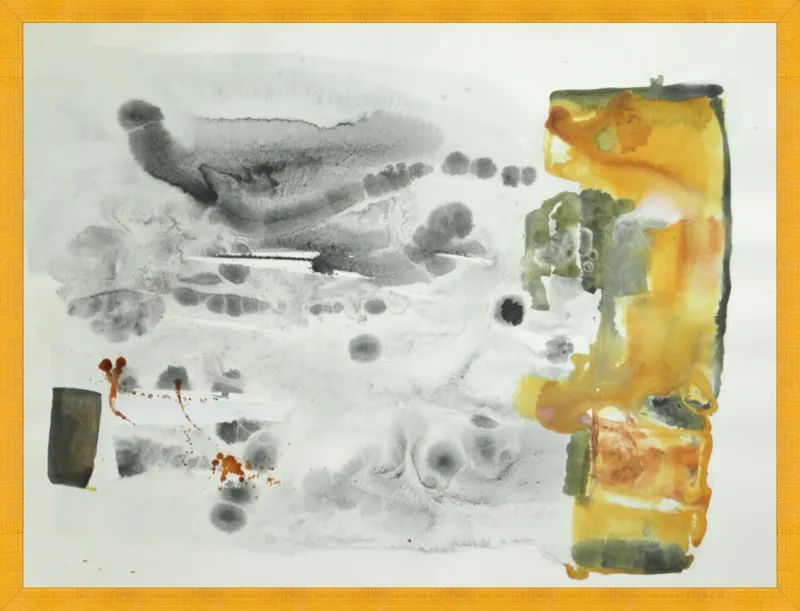 work on paper #24 by Emily Van Horn for Artfully Walls