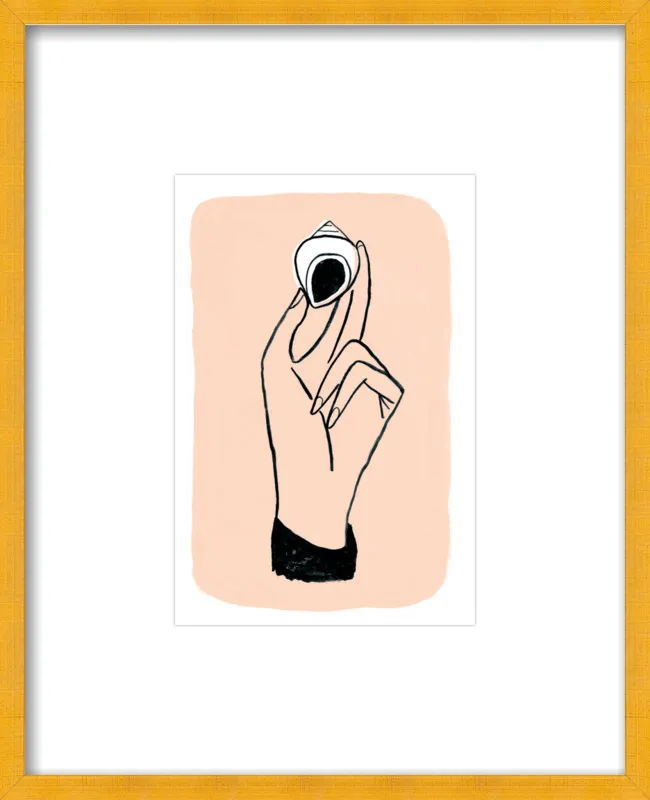 My Hand is My Face by Michael Doyle - Apartment On Belmont for Artfully Walls