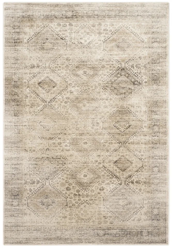 Arlo Home Woven Area Rug, VTG118-3440, Stone,  5' 3" X 7' 6"