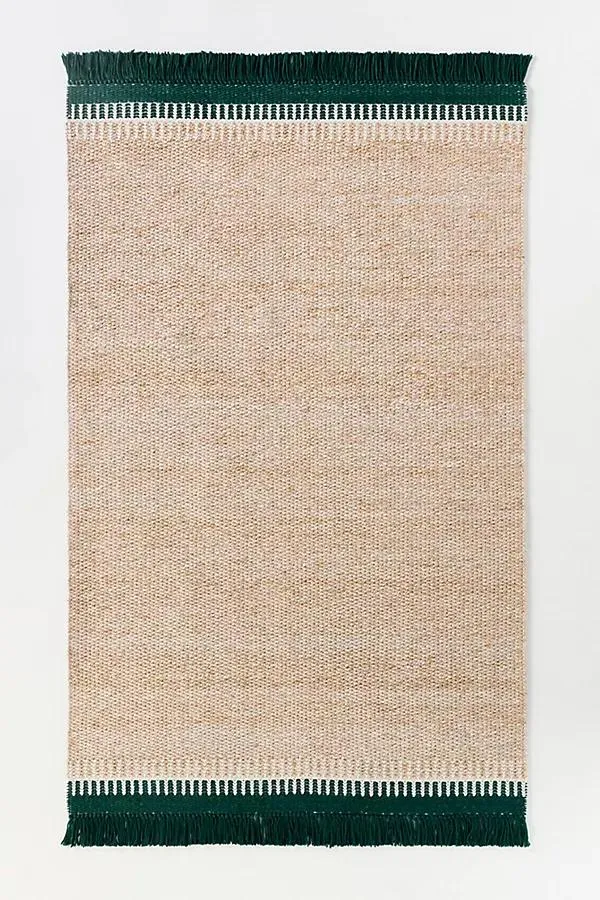 Esther Flatwoven Indoor/Outdoor Fringed Rug