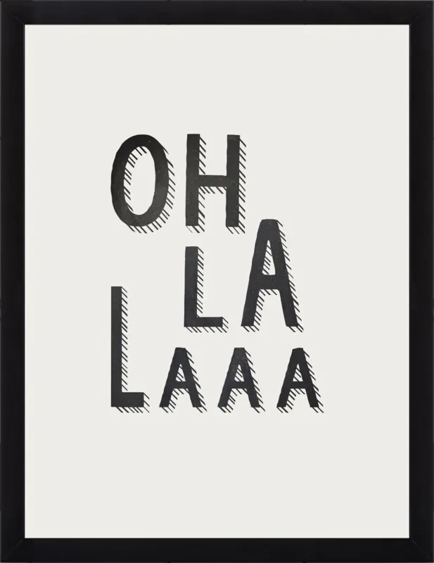 Oh la la by Lonneke de Roos - Kind of Style for Artfully Walls
