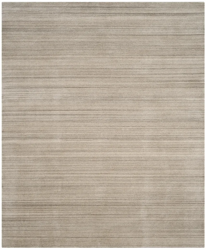 Arlo Home Hand Loomed Area Rug, HIM820A, Stone,  8' X 10'