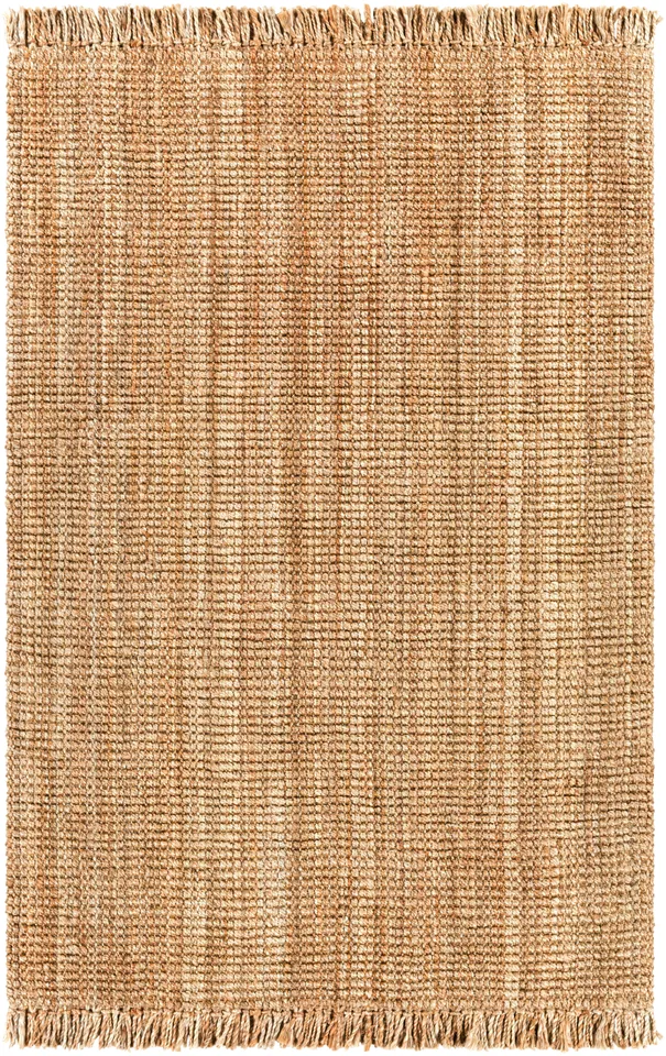 Chunky Naturals Brown Indoor 2'6" x 18' Handmade Rug
