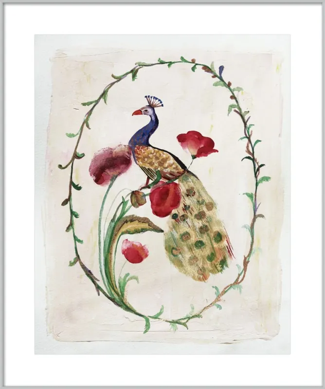 Peacock by Ruti Shaashua for Artfully Walls