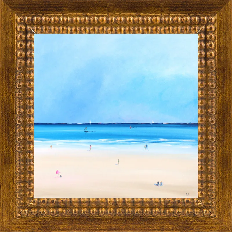 Smooth Ocean Sale by Caroline Chriss  for Artfully Walls