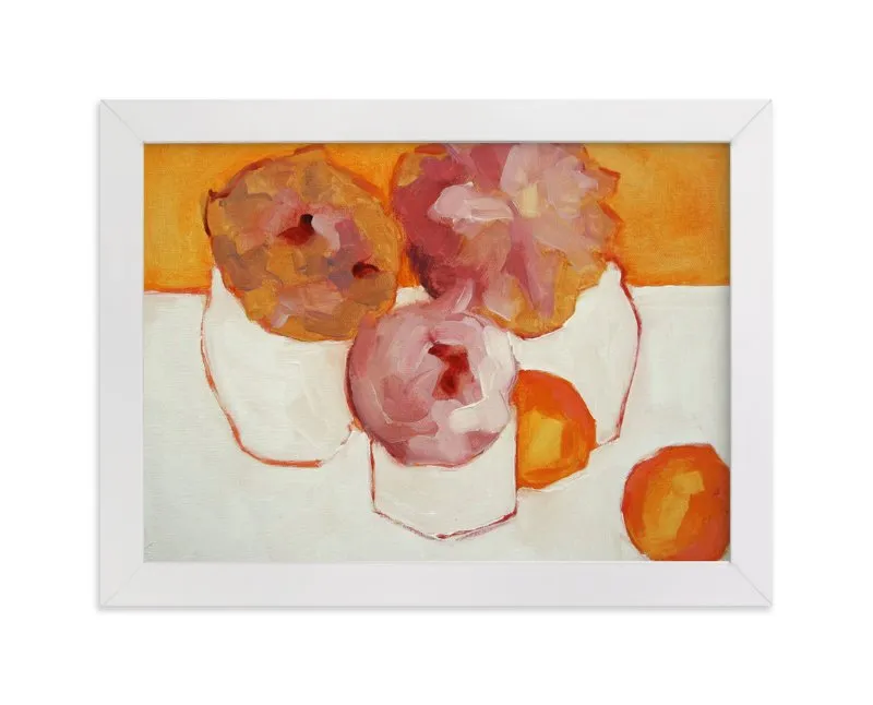 Peonies And Kumquats Limited Edition Fine Art Print