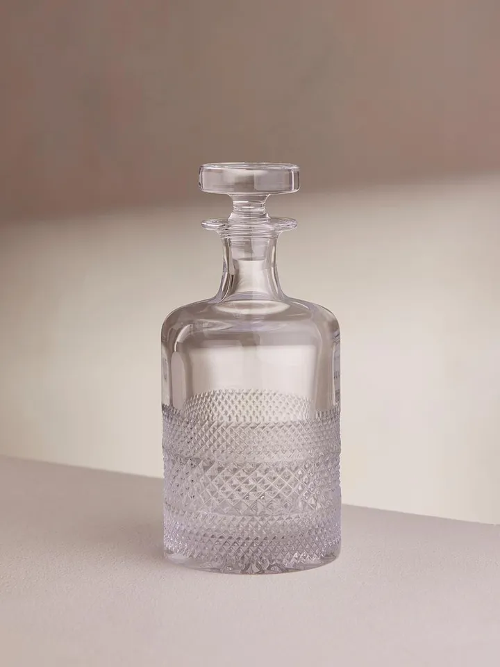Huxley Cut Crystal Decanter, Small
