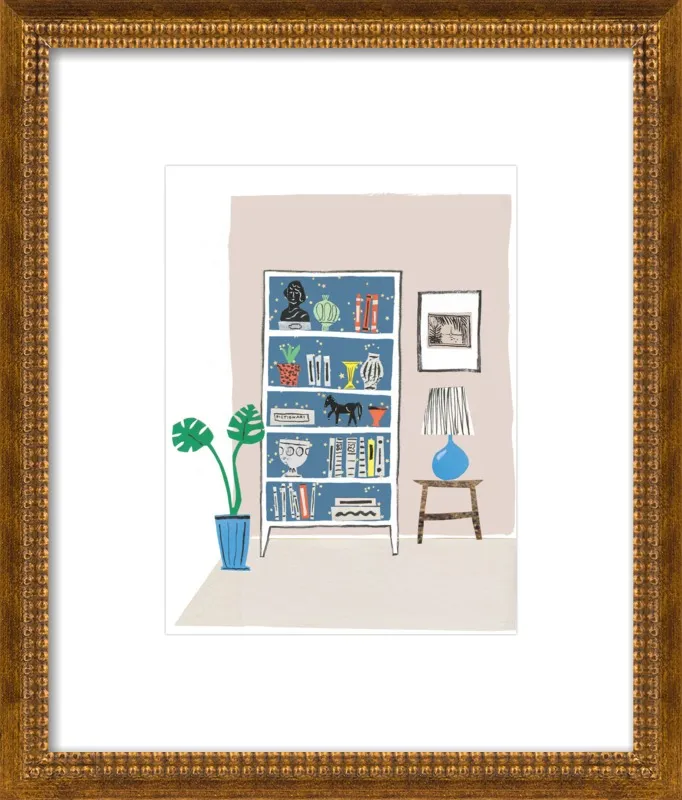 Shelfie by Danielle Kroll for Artfully Walls