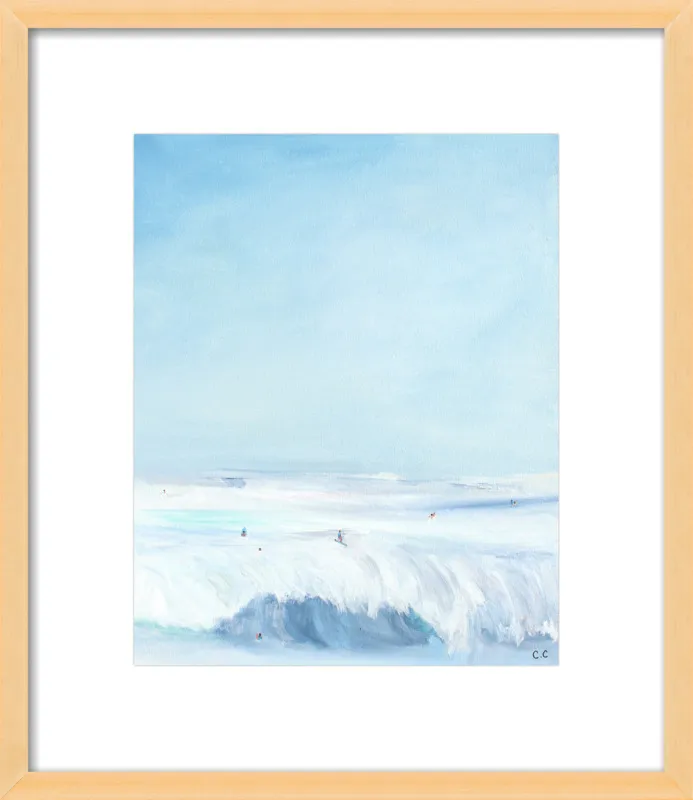 Wave Riders  by Caroline Chriss  for Artfully Walls