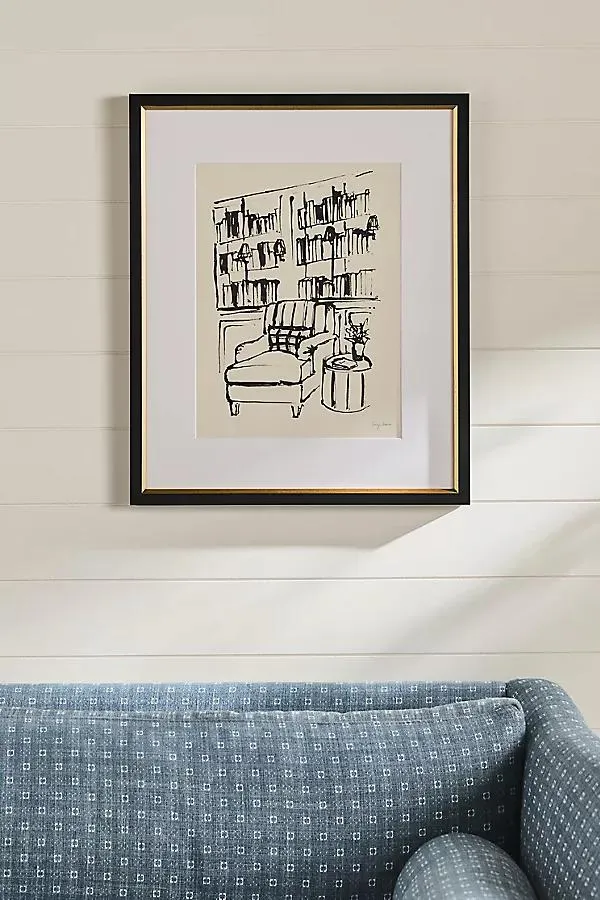 The Library Wall Art