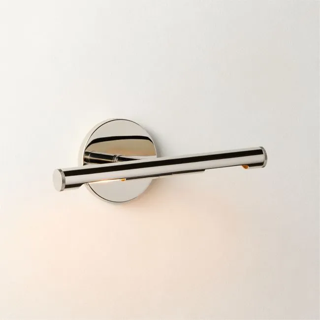 Archive Nickel 12.25" Wall Mount Picture Light