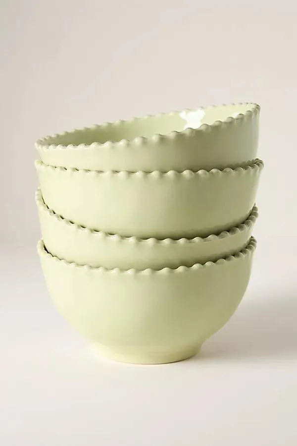 Pearl Cereal Bowls, Set of 4