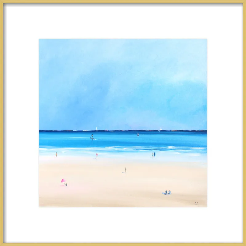 Smooth Ocean Sale by Caroline Chriss  for Artfully Walls