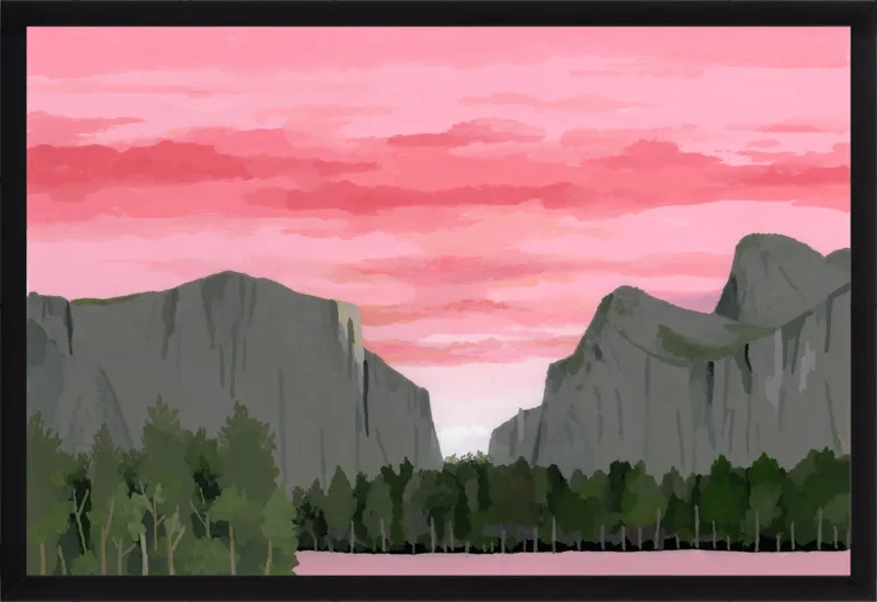 Dawn of Yosemite Park by Hiroyuki Izutsu for Artfully Walls