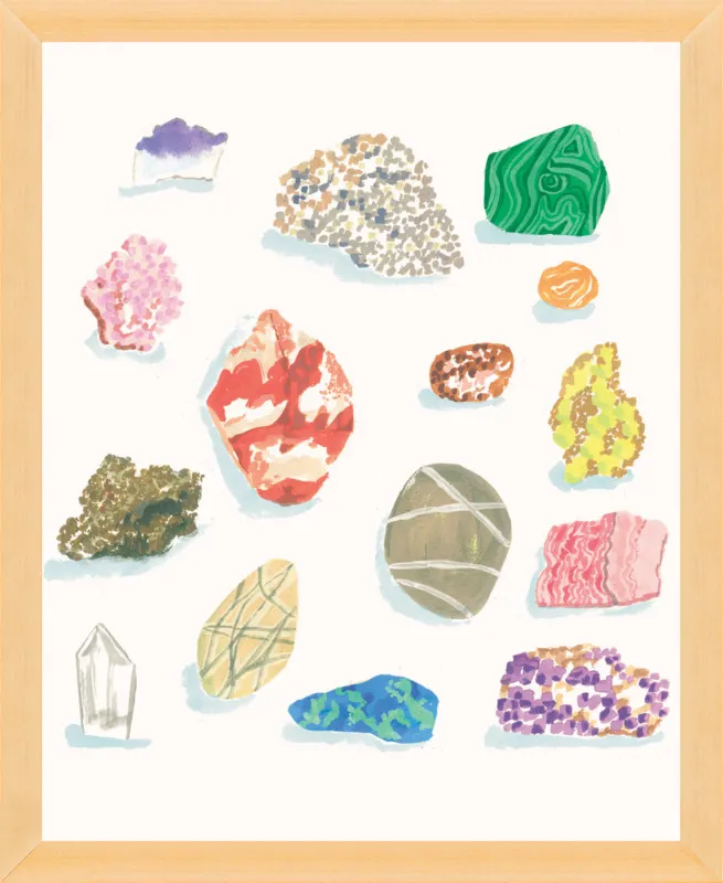 Gems by Danielle Kroll for Artfully Walls