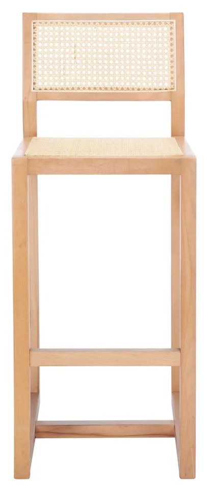 Seika Rattan Bar Stool - Natural