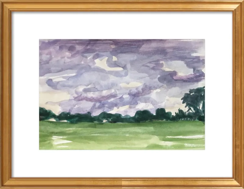 Summer Sky, Late by Megan Williamson for Artfully Walls
