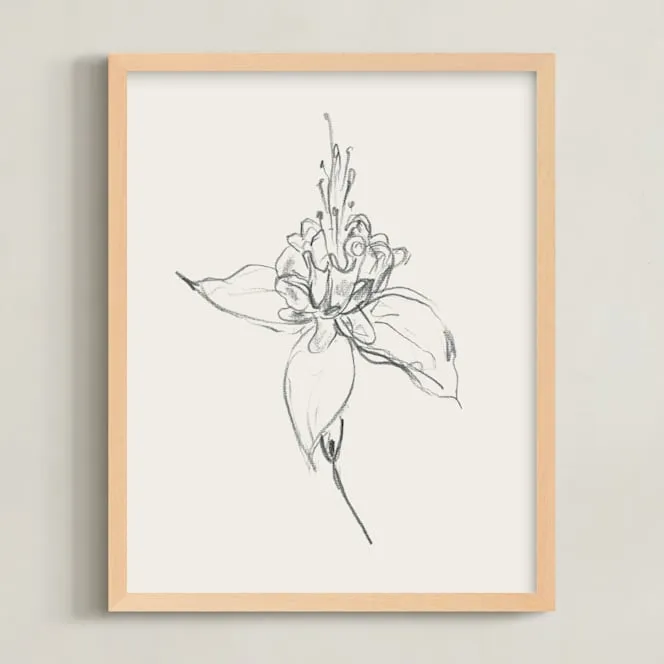 Fuchsia 1 Of 2 Diptych Open Edition Fine Art Print