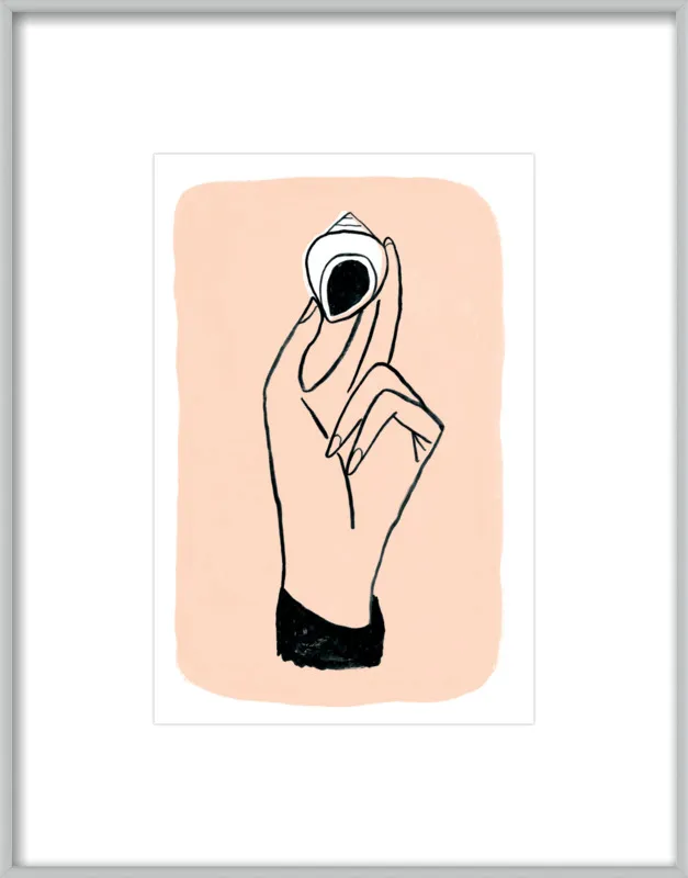 My Hand is My Face by Michael Doyle - Apartment On Belmont for Artfully Walls