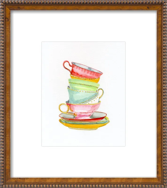 Teacups by Miri Eshet for Artfully Walls