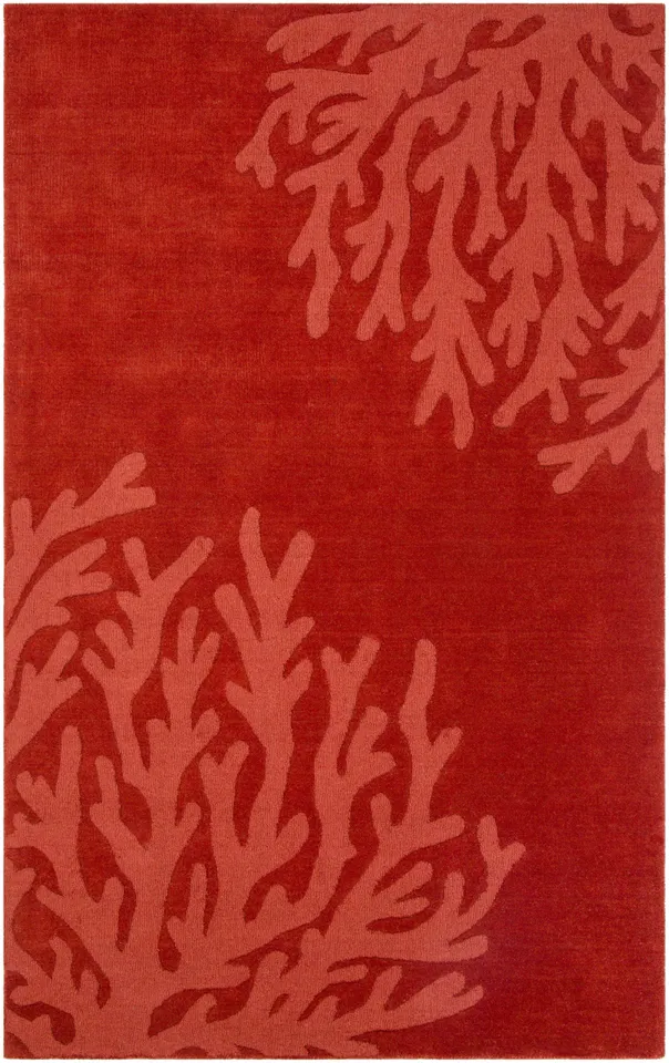 Mystique Red Indoor 8' x 11' Handmade Rug
