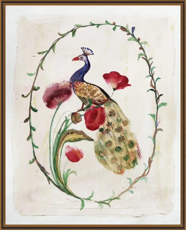 Peacock by Ruti Shaashua for Artfully Walls