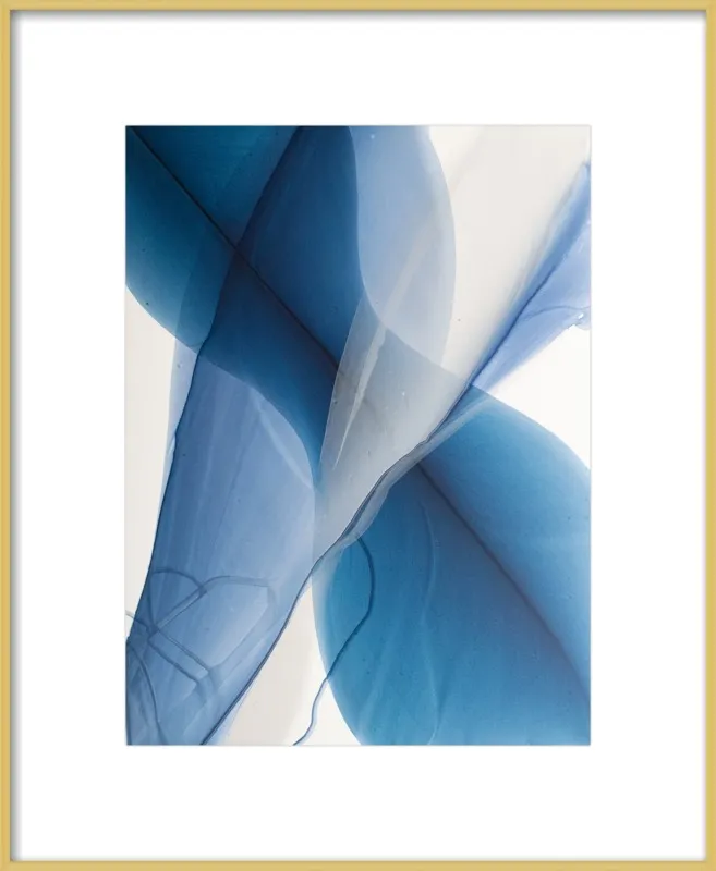 Movement Study in Caribbean Blue by Marina Dunbar  for Artfully Walls